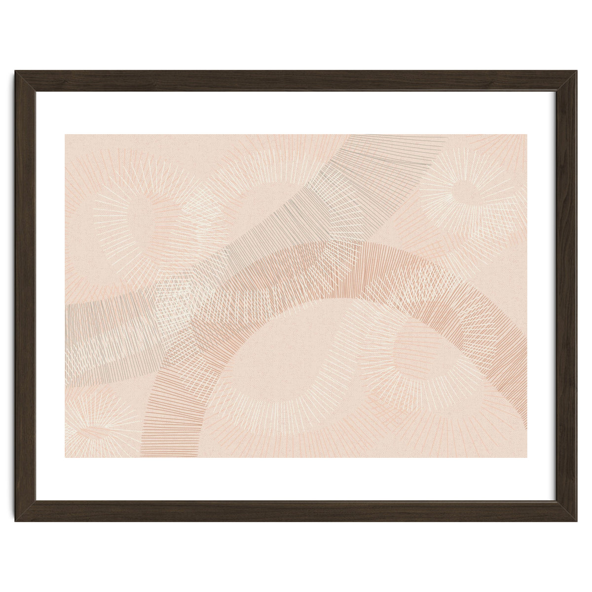 calming essentials Curved Lines pale mocha mousse