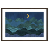 Abstract Landscape Moody Moonrise thumbnail