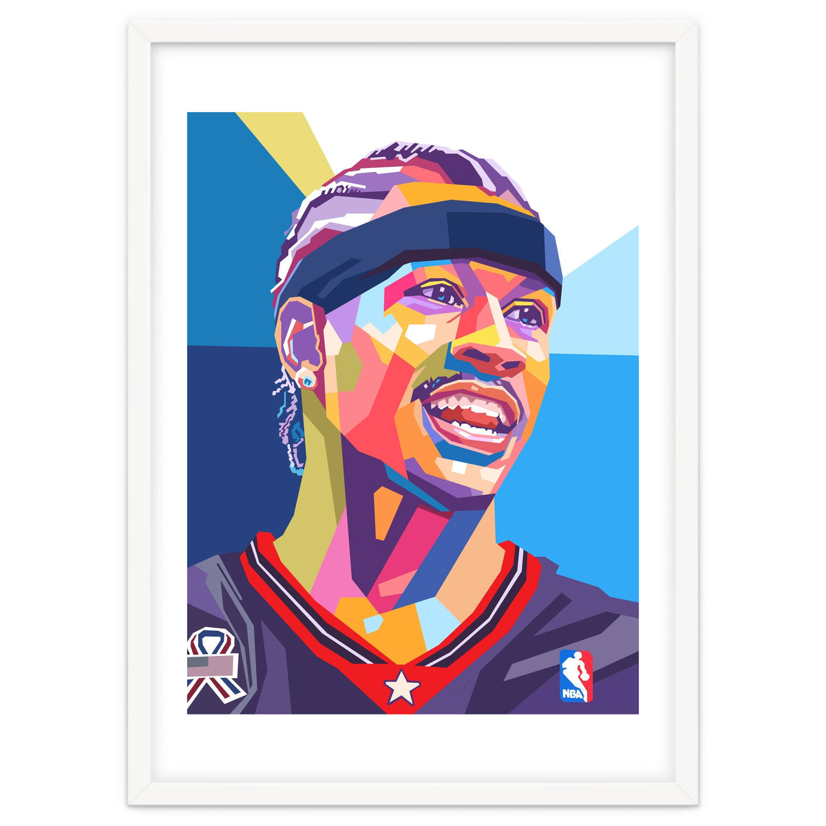 Allen Iverson pop art