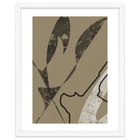 Black Line Minimalist Abstract