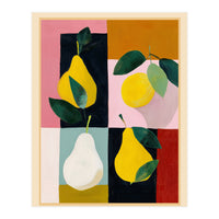 Modern Pears Still Life I (Print Only)