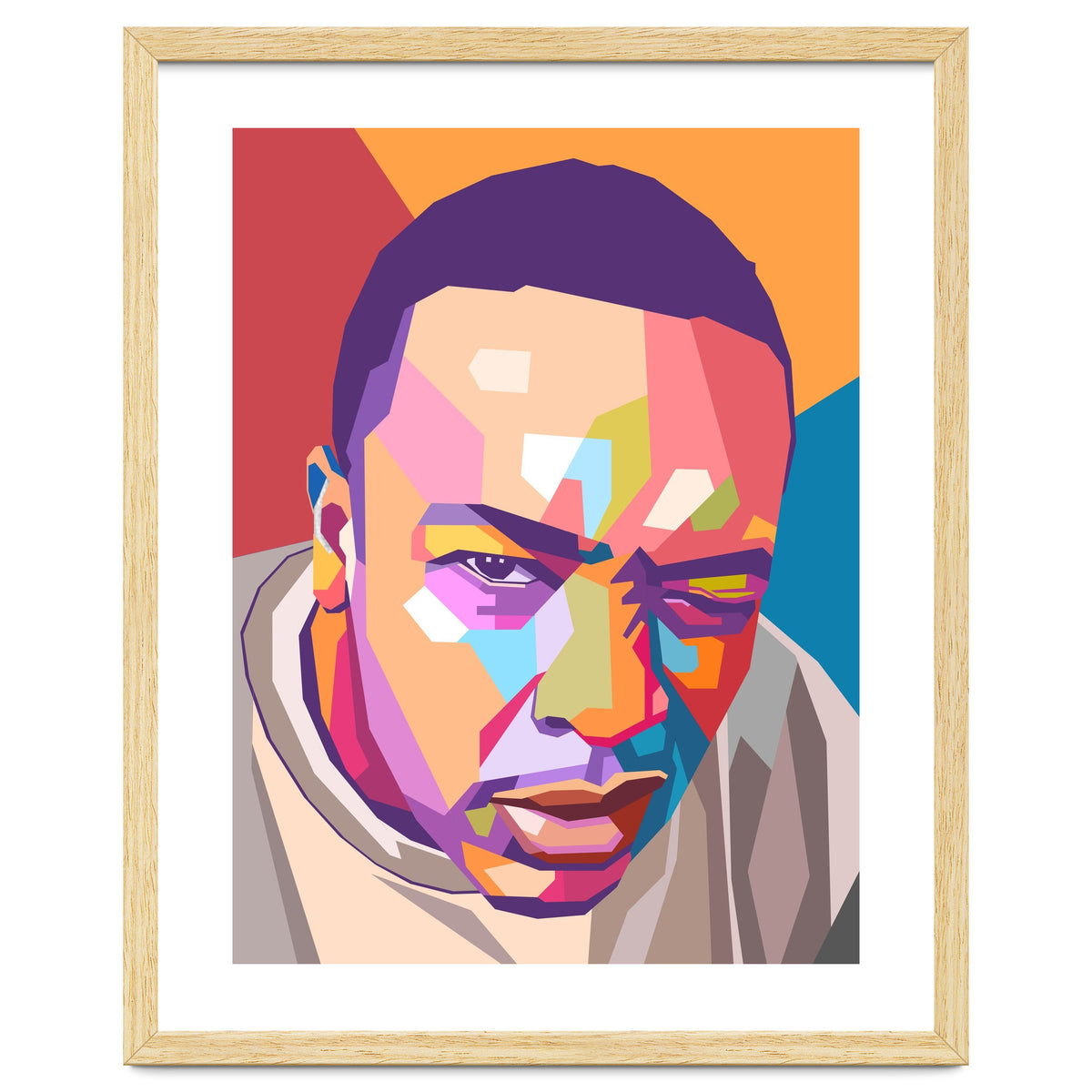 Dr Dre pop art portrait
