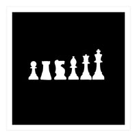 Chess Game Pieces (Print Only)