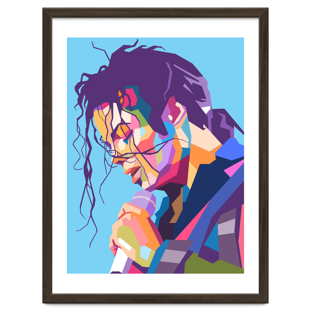 Michael Jackson pop art portrait