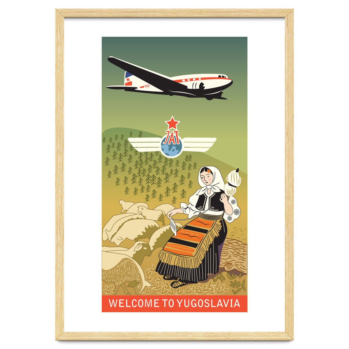 JAT Airways, Yugoslavia