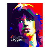 Sir Michael Philip Jagger Pop Art Wpap (Print Only) thumbnail