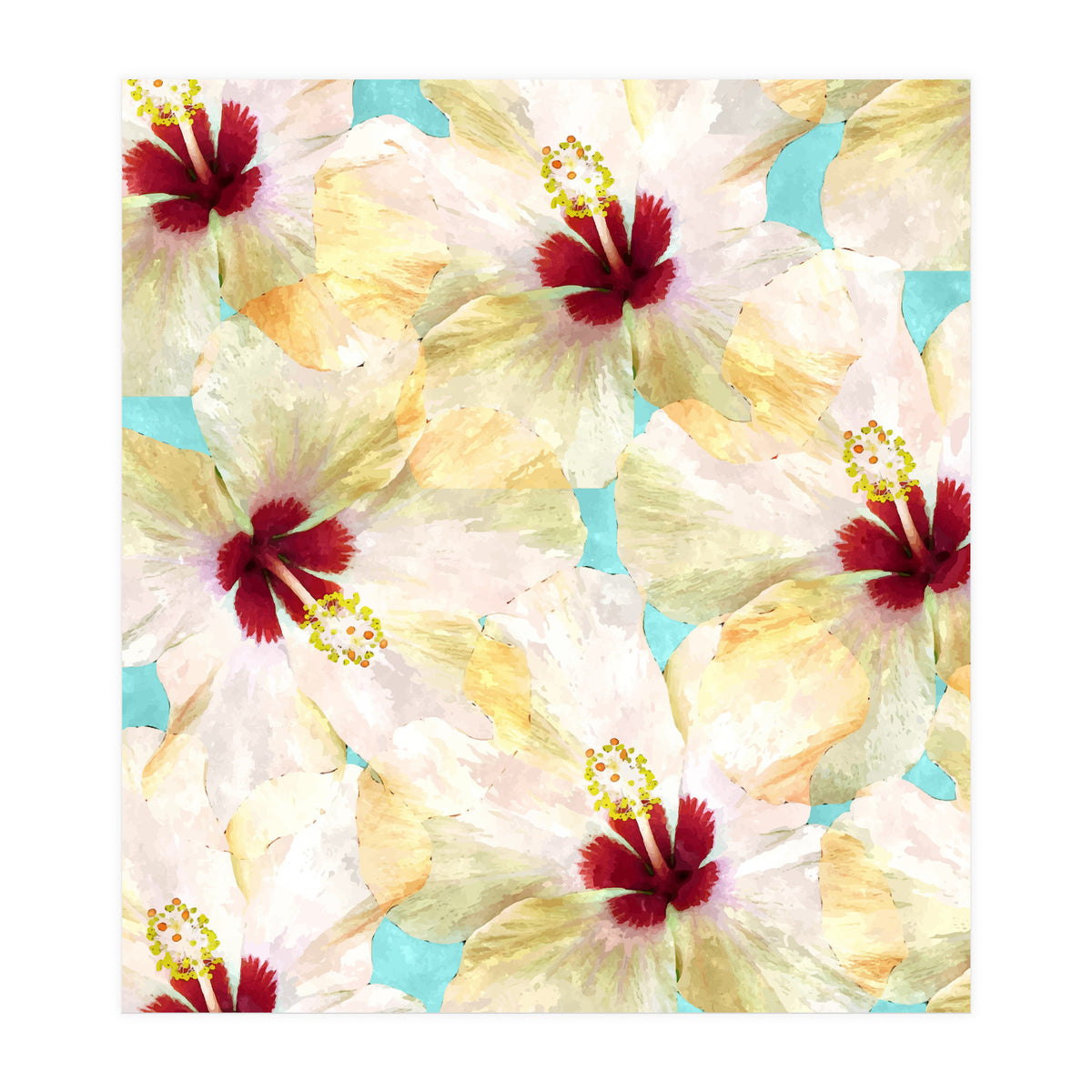 Hibiscus On Steroids (Print Only)