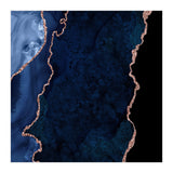 Navy & Rose Gold Agate Texture 15  (Print Only) thumbnail