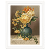 William Duffield – Marchal Niel Roses (1883) Botanical Floral Print thumbnail