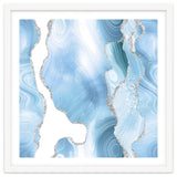 Blue & Silver Agate Glitter Texture 05 thumbnail