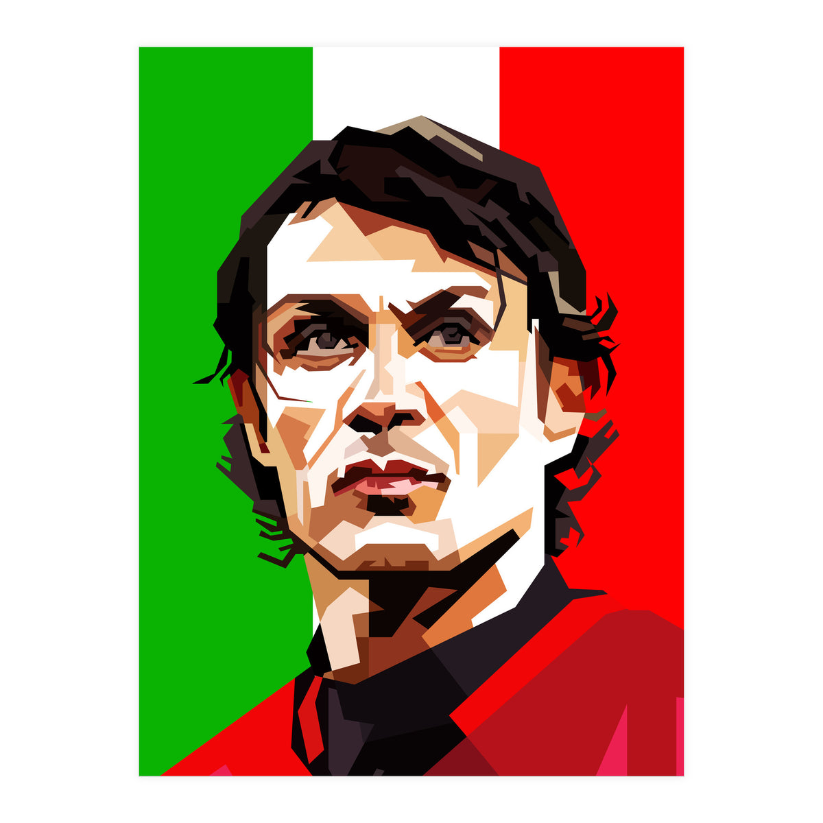 Maldini Italian Classic Football (Print Only)