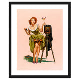 Sexy Pinup Woman On Photo Session thumbnail