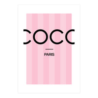 Paris Fashion Quote Art, Coco Chanel, Chic Decor (Print Only)