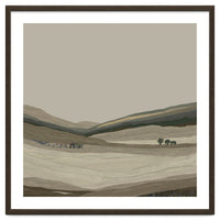 Muted Landscape oil painting