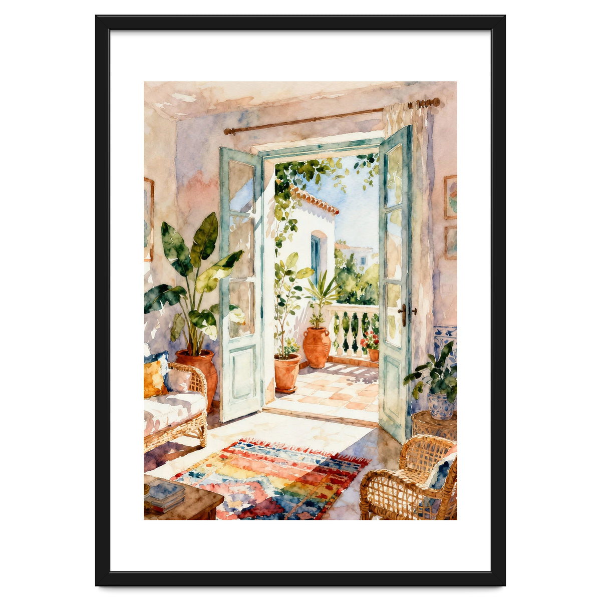Matisse Inspired Living Room