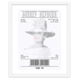 Receipt Art Audrey Hepburn thumbnail