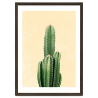 Tall Cactus, Minimal Desert Saguaro Art