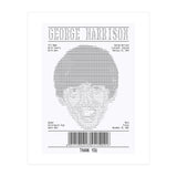 Receipt Art George Harrison (Print Only) thumbnail