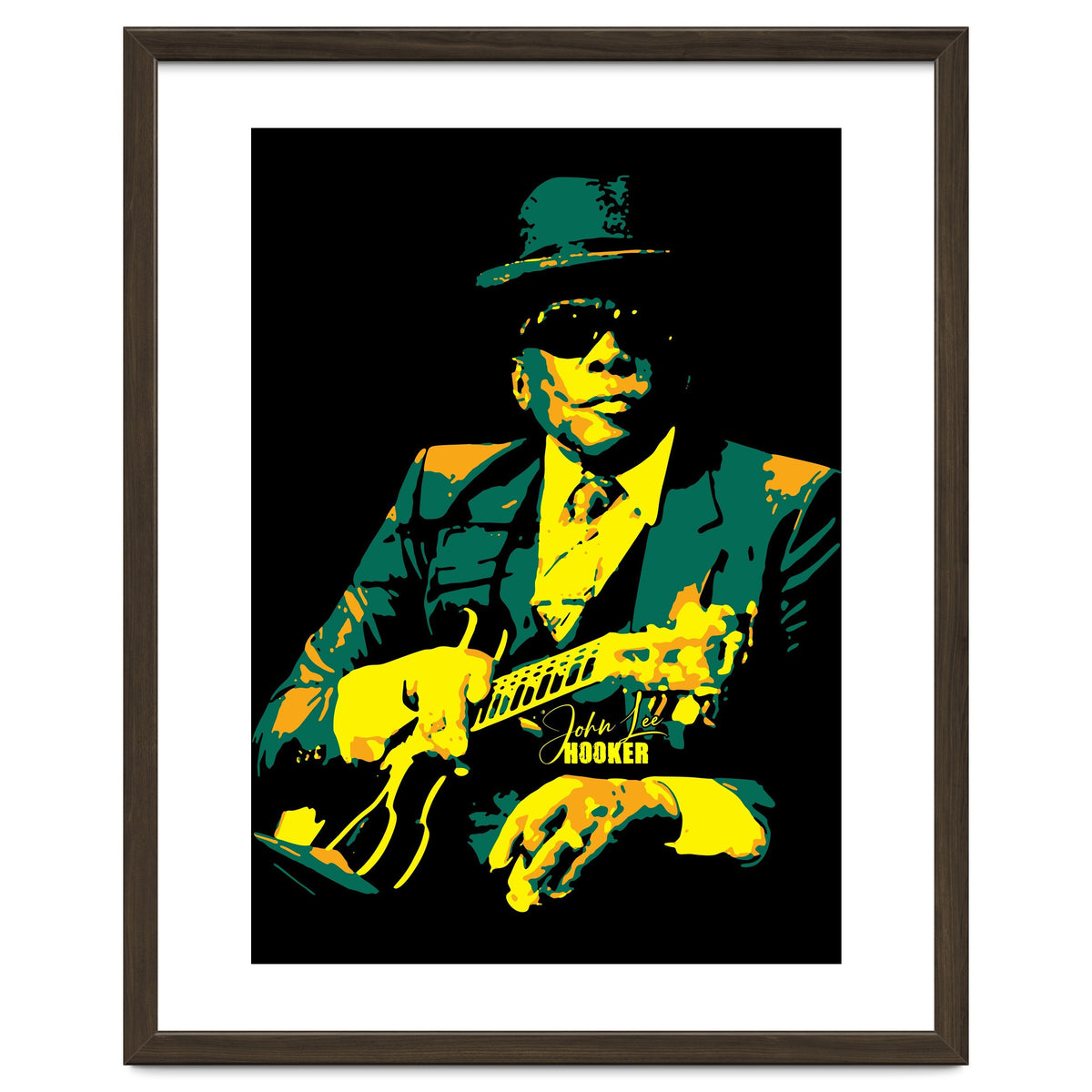 John Lee Hooker American Blues Guitarist