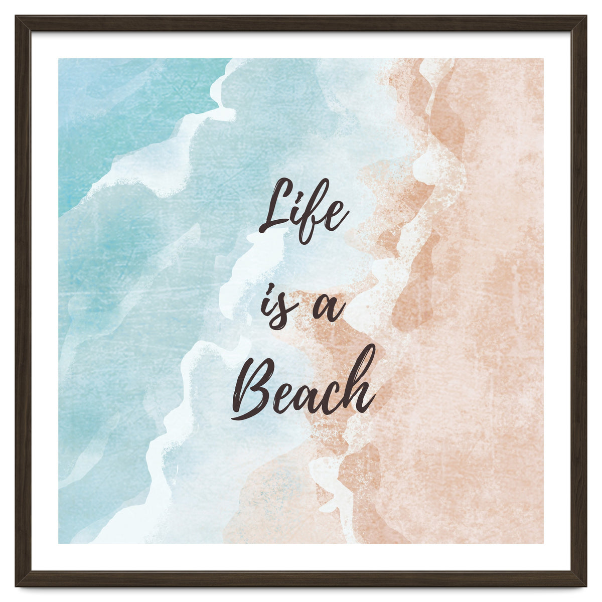 Life's a beach, enjoy the waves 🌊