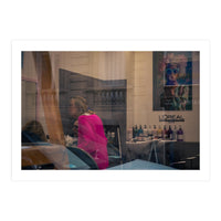 Street Photography - Barber Shop, Paris (Print Only)