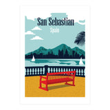 San Sebastian Beach, Spain (Print Only) thumbnail