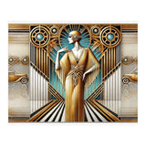 Gatsby Woman Art Deco Scene (Print Only) thumbnail