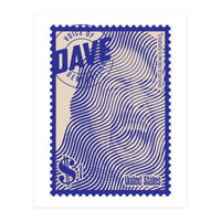 Dave Grohl Stamps Art (Print Only)