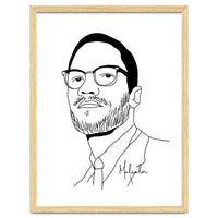 Malcolm X Illustration