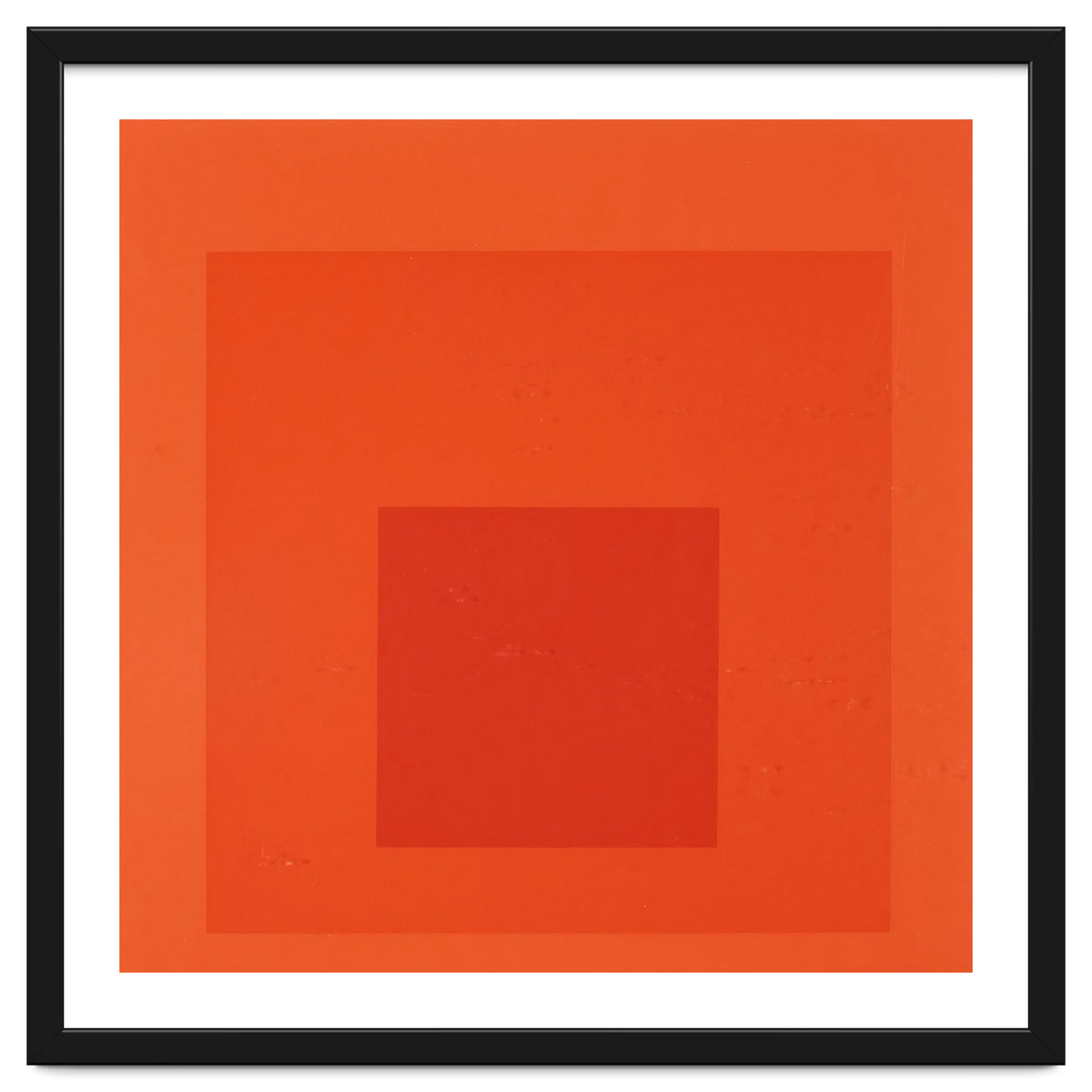 JOSEF ALBERS - HOMAGE TO THE SQUARE RED
