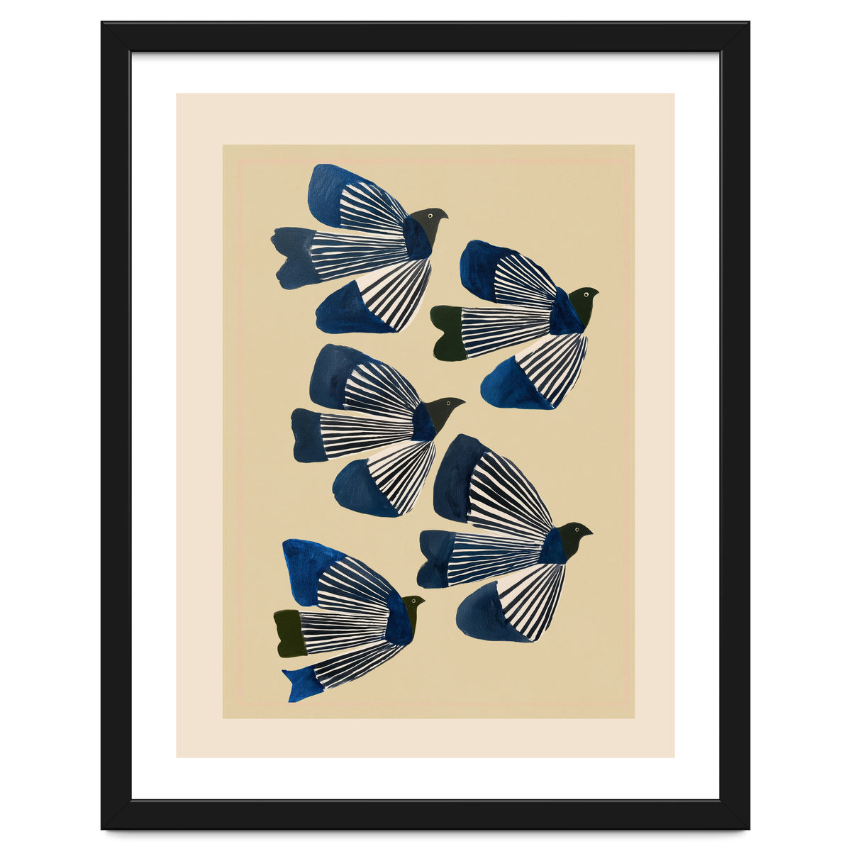 Birds In Flight