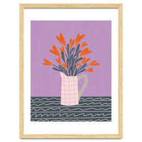 Floral Pitcher