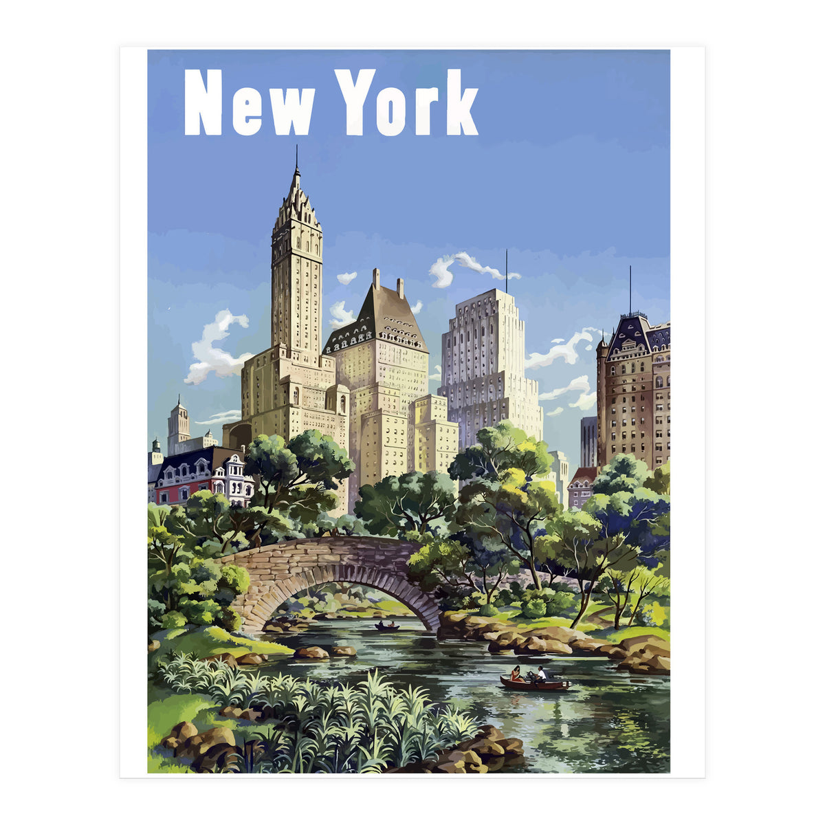New York, Central Park (Print Only)