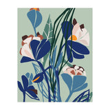 Florals At Night – Modern Illustration Light (Print Only) thumbnail