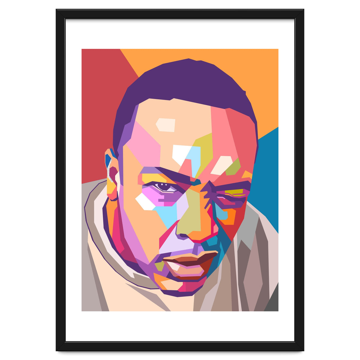 Dr Dre pop art portrait