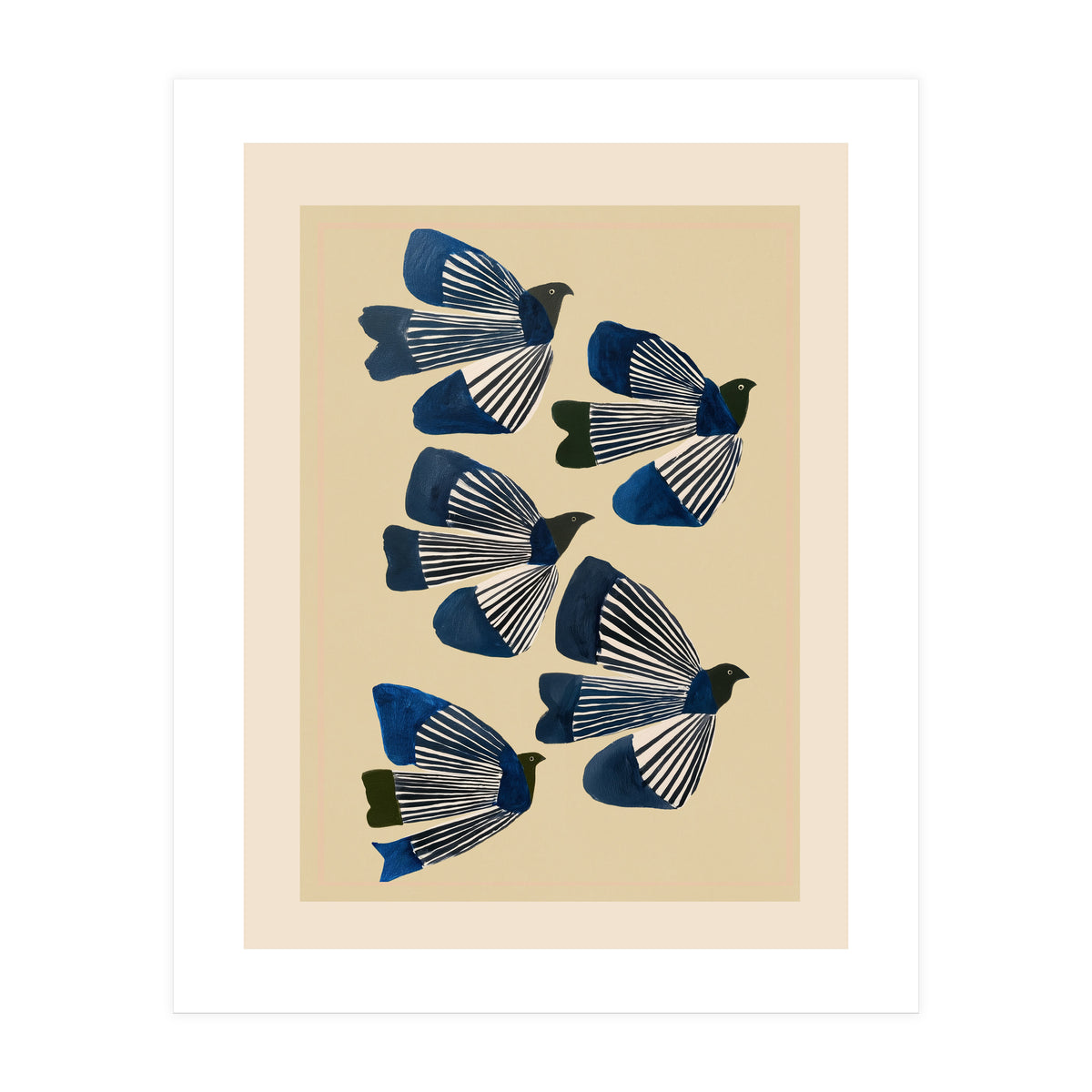 Birds In Flight (Print Only)