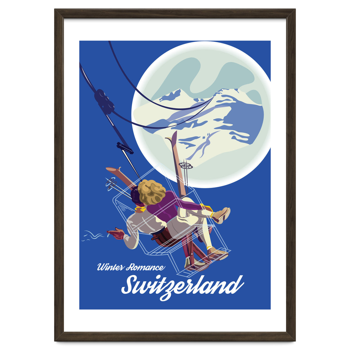 Winter Romance In Switzerland