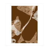 Brown Abstract Minimalist (Print Only) thumbnail