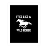 Free like a wild horse  (Print Only) thumbnail