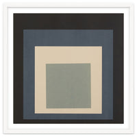 JOSEF ALBERS - HOMAGE TO THE SQUARE BEIGE GREY BLACK HIGH RESOLUTION