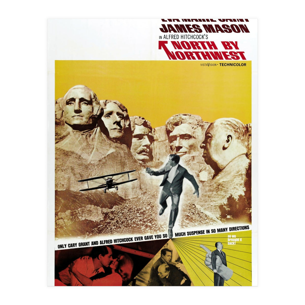 NORTH BY NORTHWEST (1959), directed by ALFRED HITCHCOCK. (Print Only)