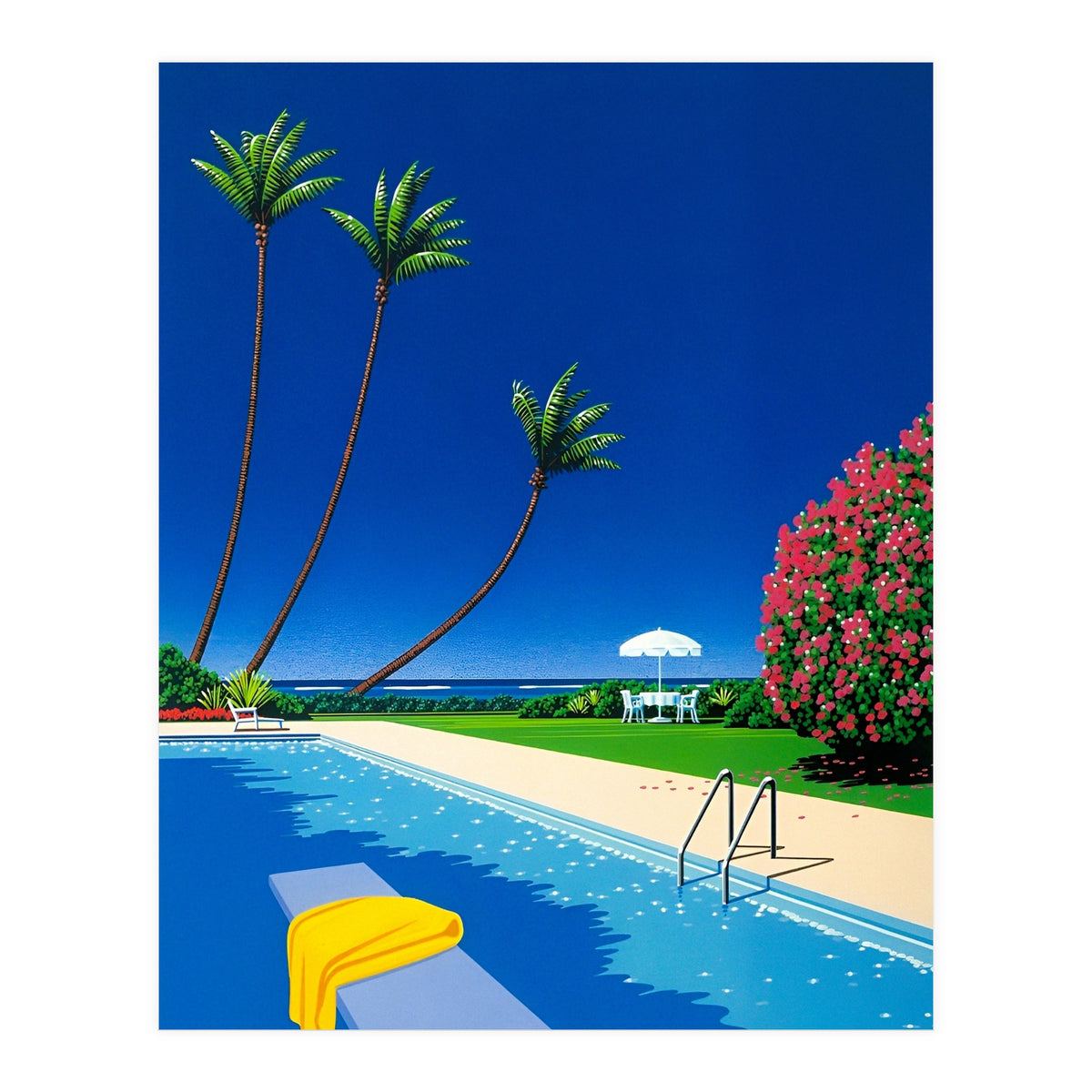 Hiroshi Nagai - Swimming Pool (Print Only)