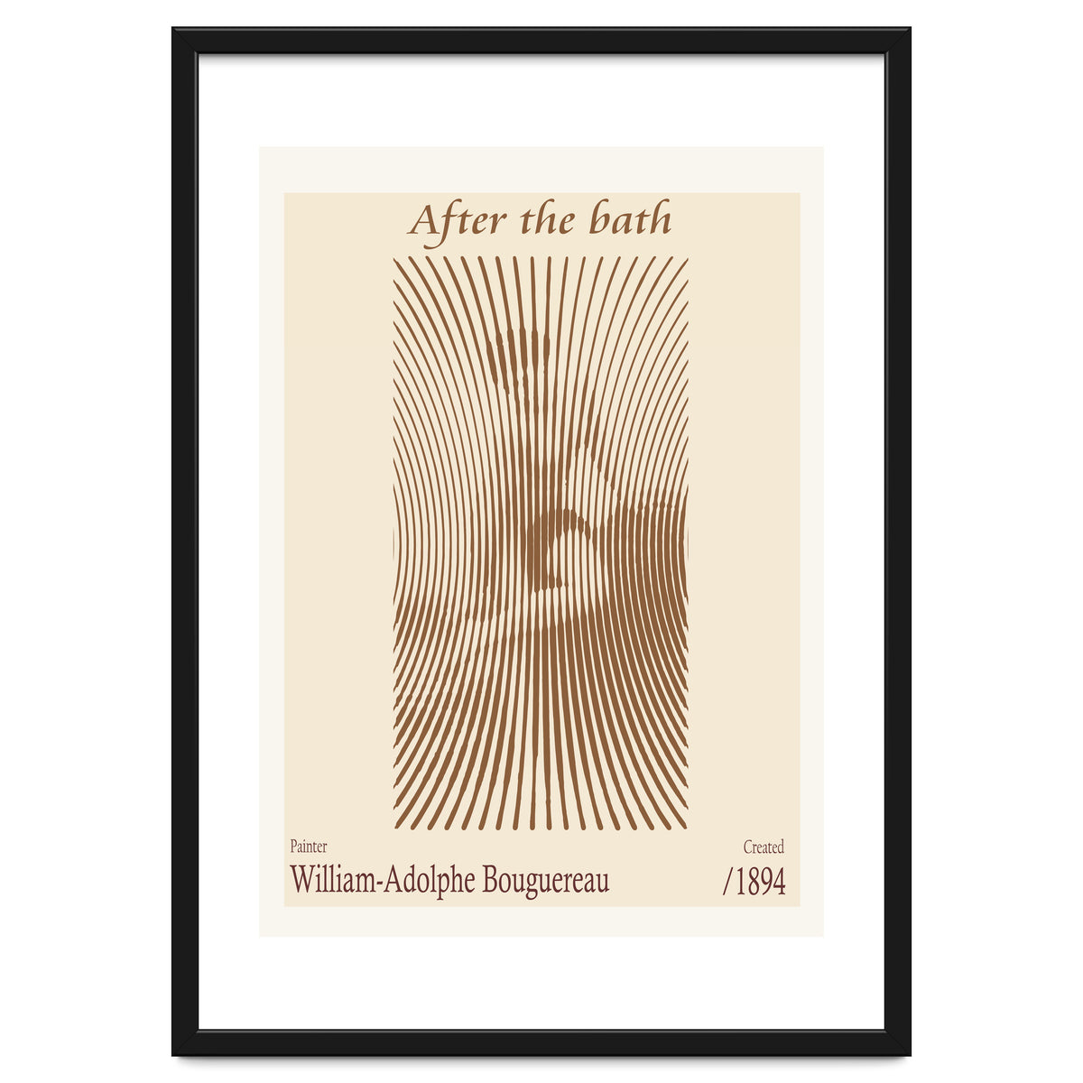 After The Bath – William Adolphe Bouguereau (1875)