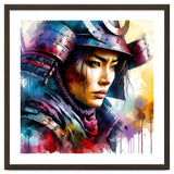 Samurai Asian Warrior Woman Portrait thumbnail