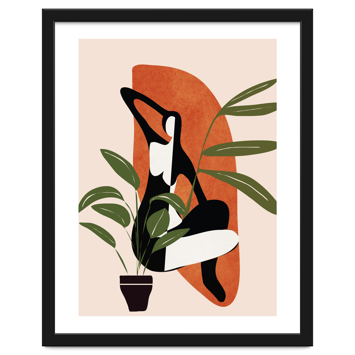 Abstract Female Figure
