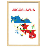 Yugoslavia Map thumbnail