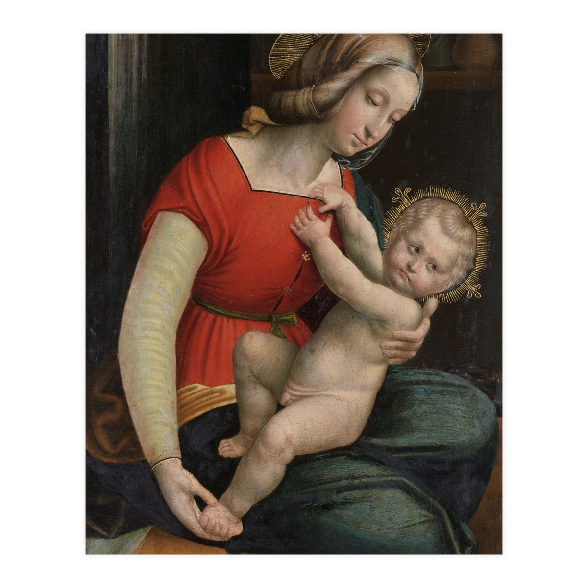 Defendente Ferrari – Madonna and Child (1526) (Print Only)