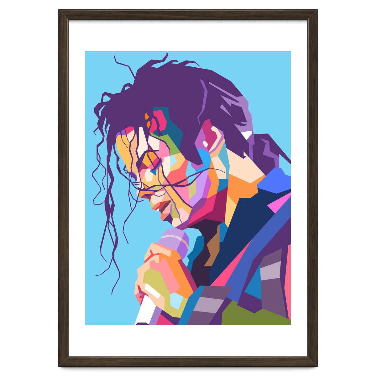 Michael Jackson pop art portrait