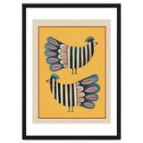 Striped Bird Pair II thumbnail