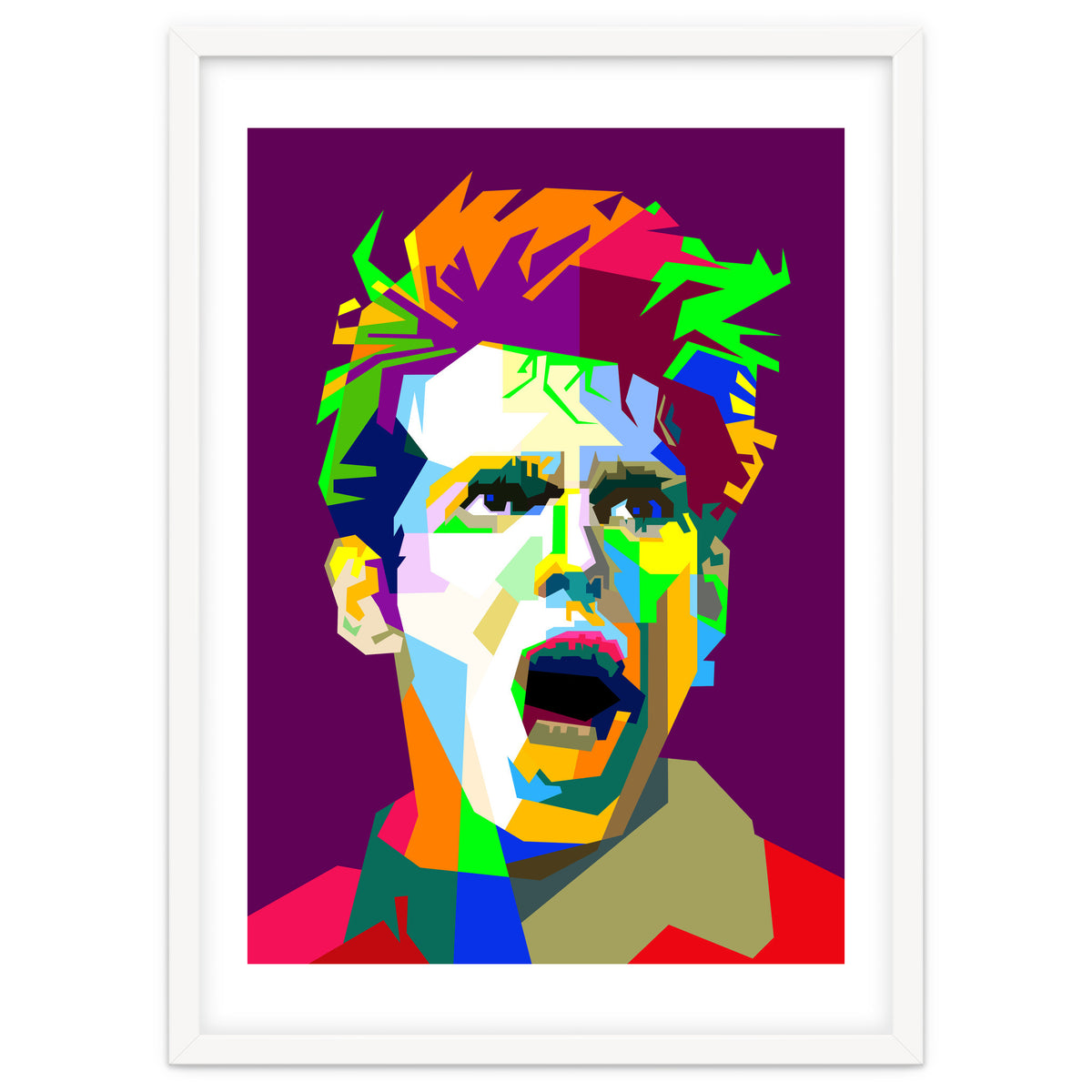 Ricardo Kaka Brazilian Football Pop Art WPAP
